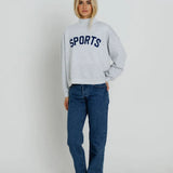 Sports Mockneck - Navy