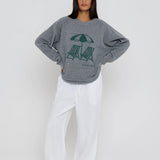 Out Of Office Sweatshirt - Heather Grey