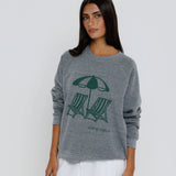 Out Of Office Sweatshirt - Heather Grey