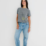 Have A Nice Day Tee - Heather Grey