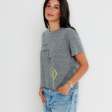 Have A Nice Day Tee - Heather Grey