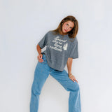 Spend More Time Outside Tee - Heather Grey