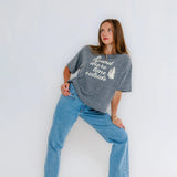 Spend More Time Outside Tee - Heather Grey