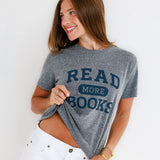 Read More Books Tee - Heather Grey