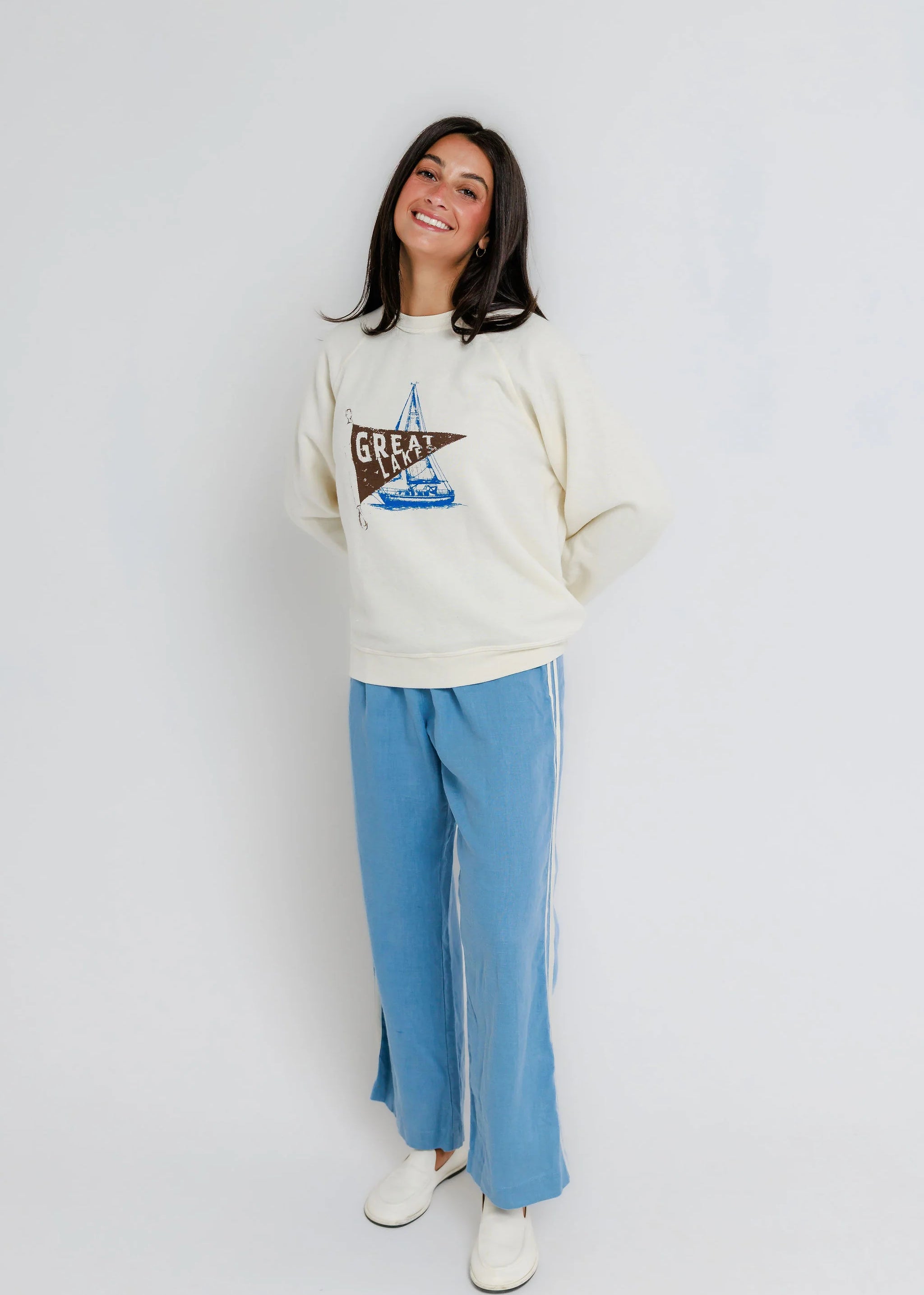 Great Lakes Sweatshirt - Off White