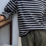 Sailor Top - White + Navy Stripe