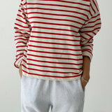 Sailor Top - Red Stripe