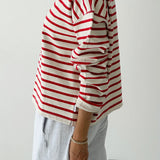 Sailor Top - Red Stripe