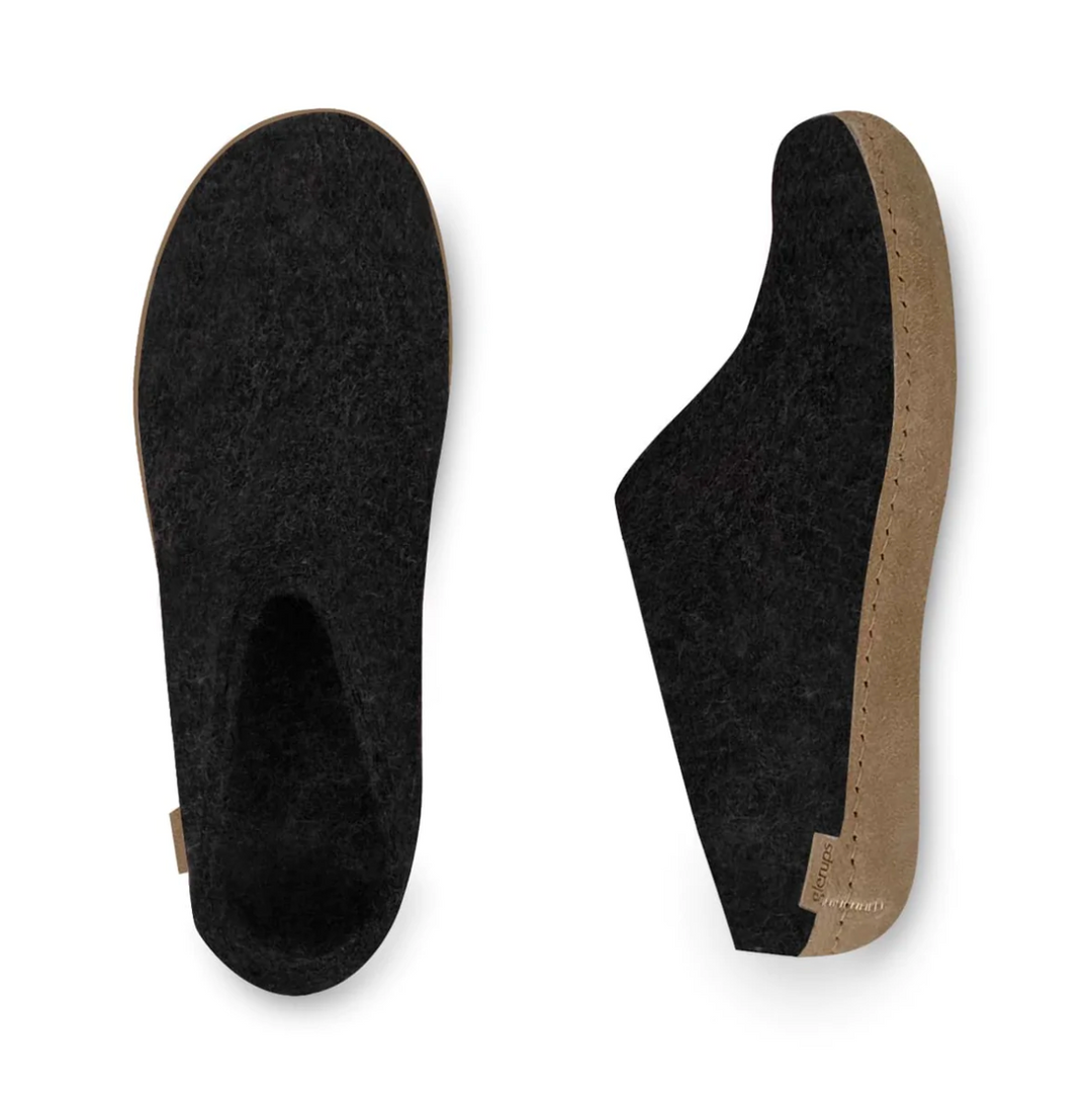 Men's Slip-On Slippers - Charcoal