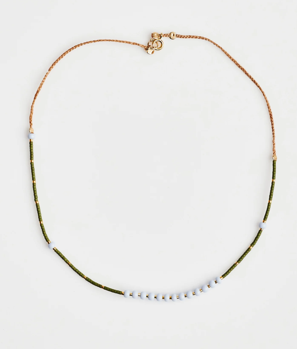 Autumn Necklace - Olive