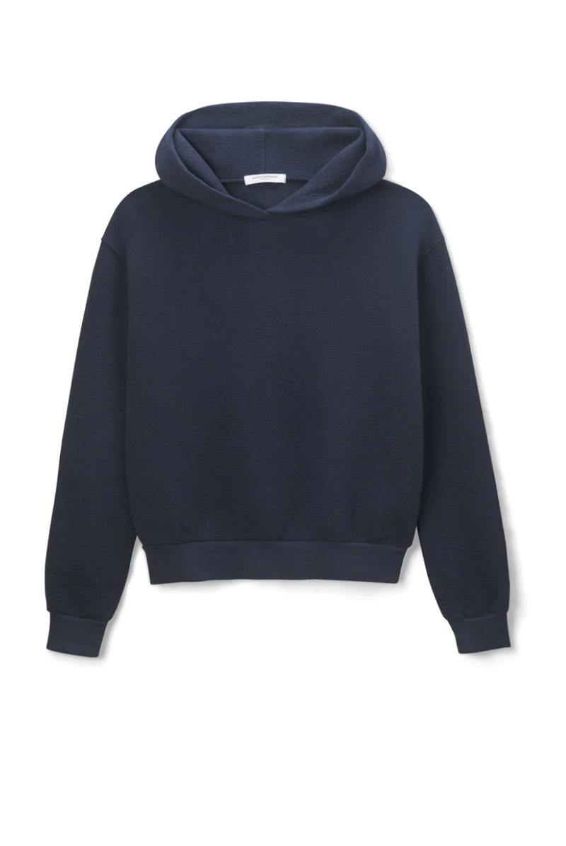 Page Thermal Quilted Hoodie - Navy