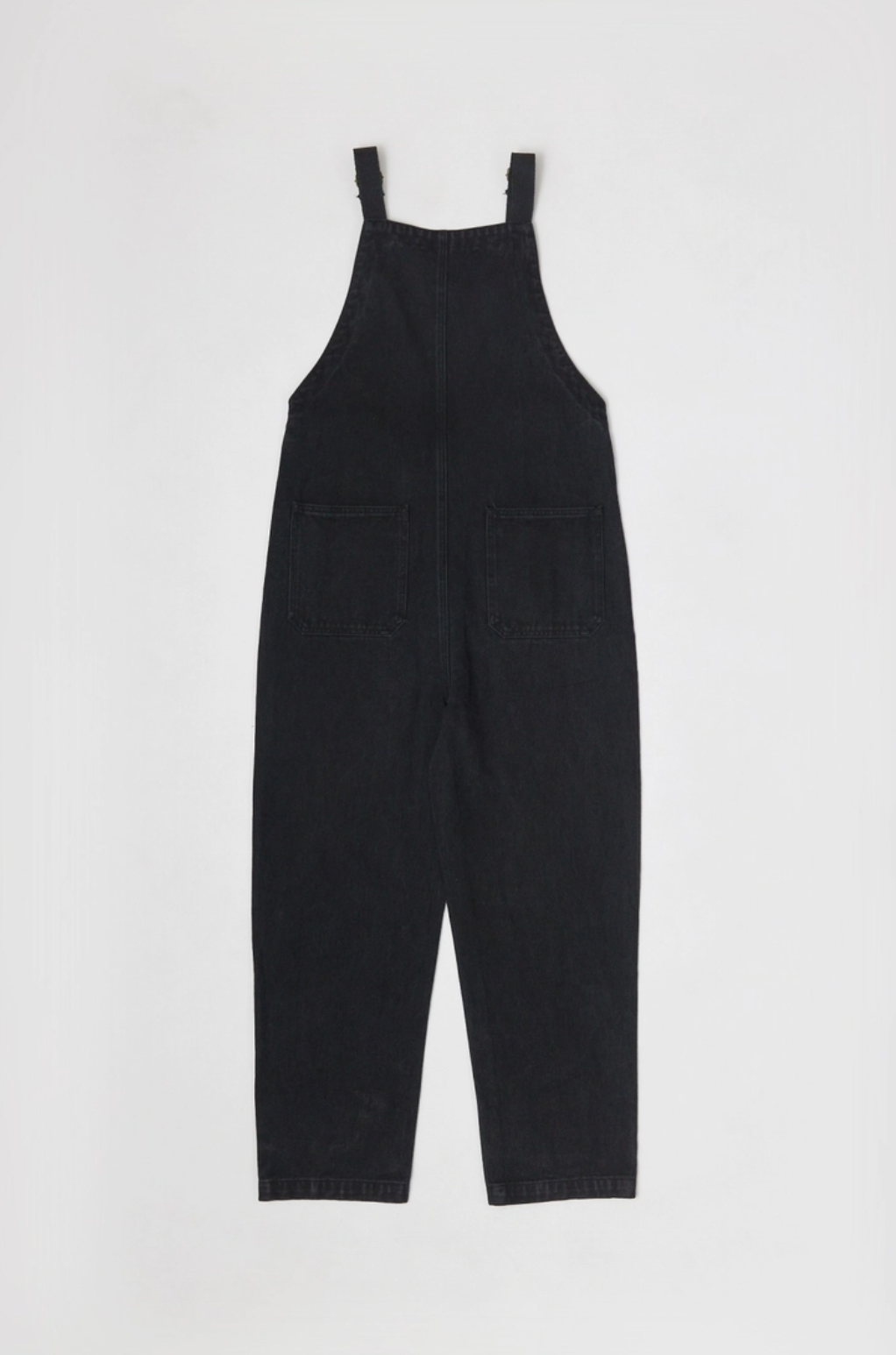The Piper Overalls - Washed Black
