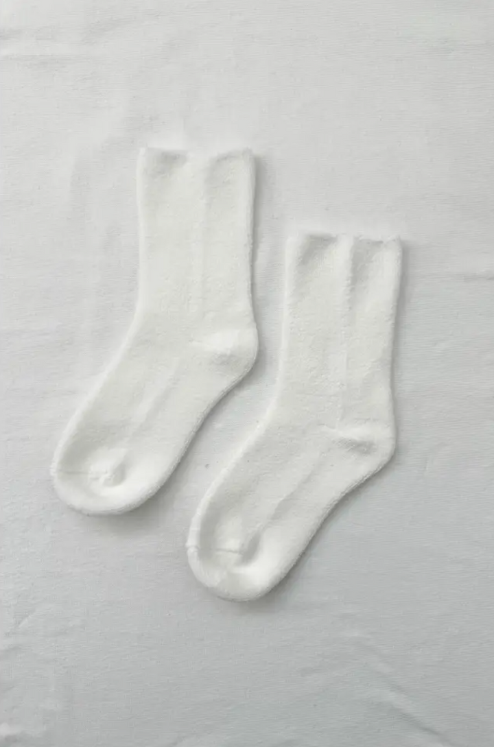 Cloud Socks - Classic White