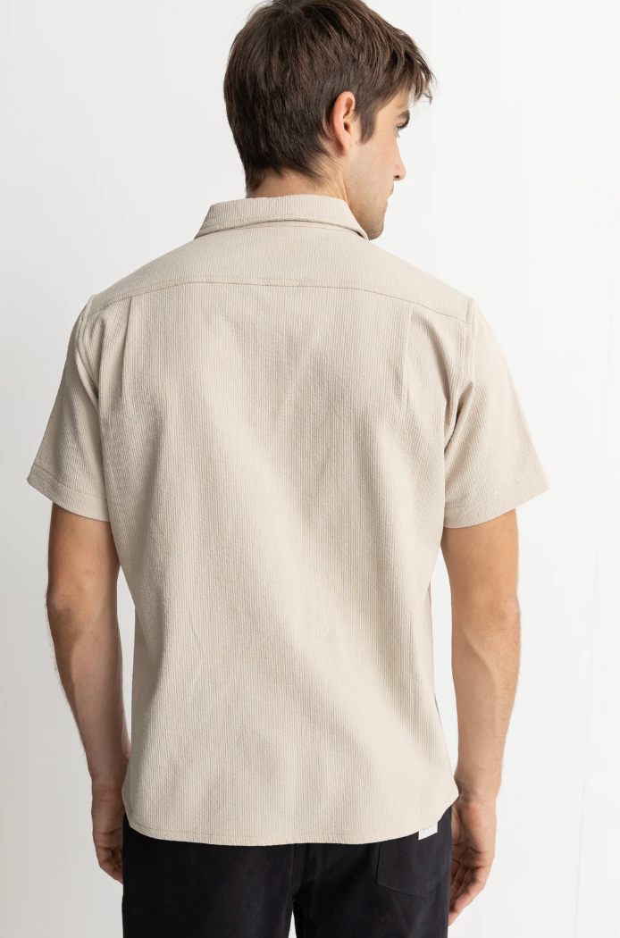 Textured Quarter Zip Shirt