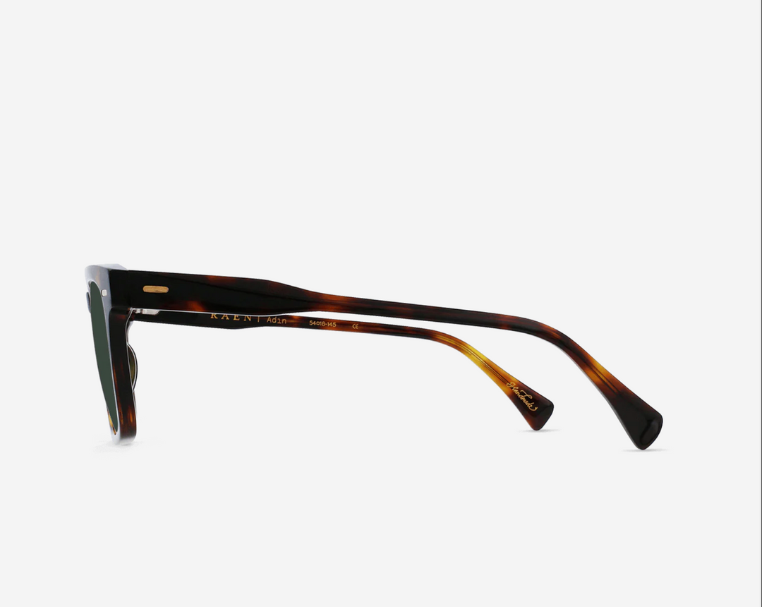 Adin Sunglasses - Tortoise Green Polarized