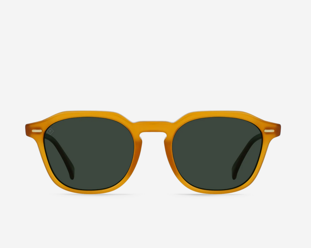 Clyve Sunglasses - Honey/ Green