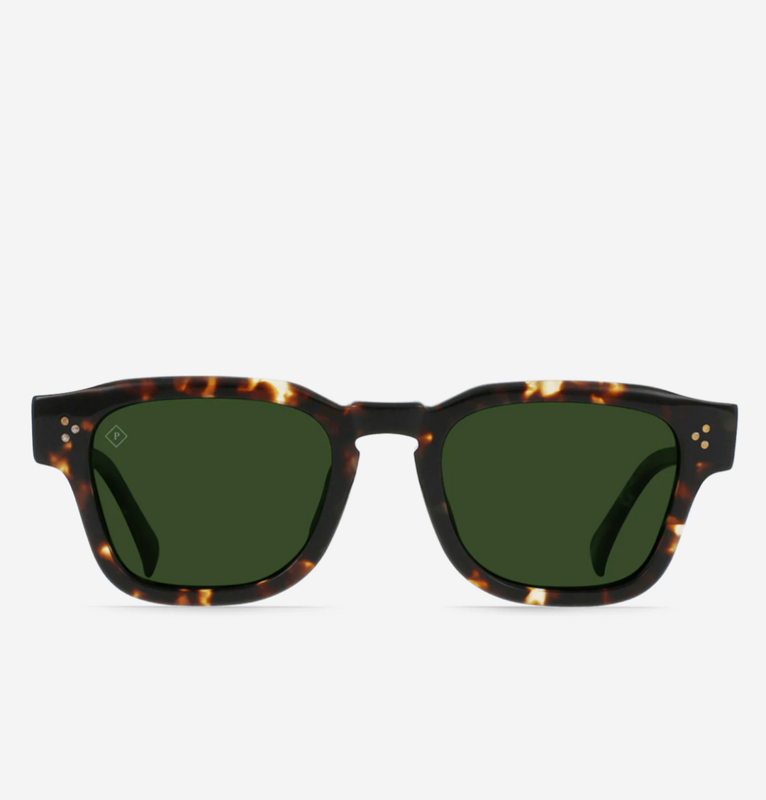 Rece Sunglasses - Bringle Tortoise / Green Polarized
