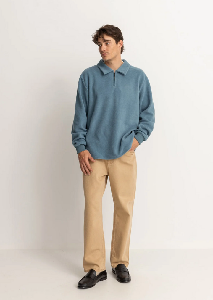 Oskar Reverse Fleece - Slate