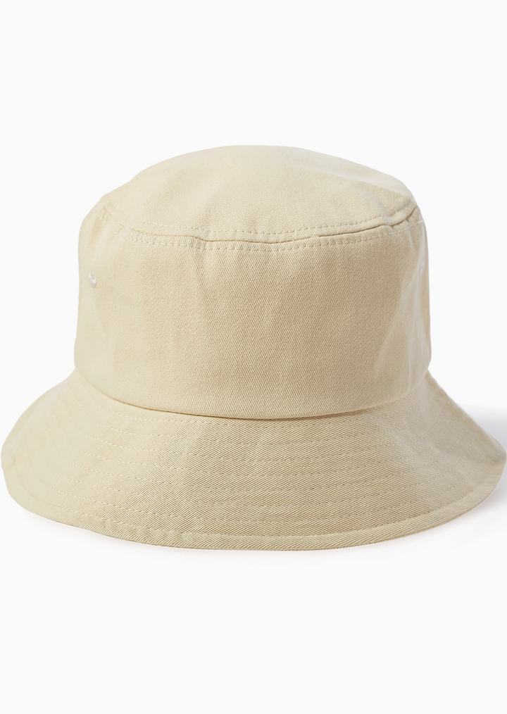 Bucket Hat - Oatmeal White