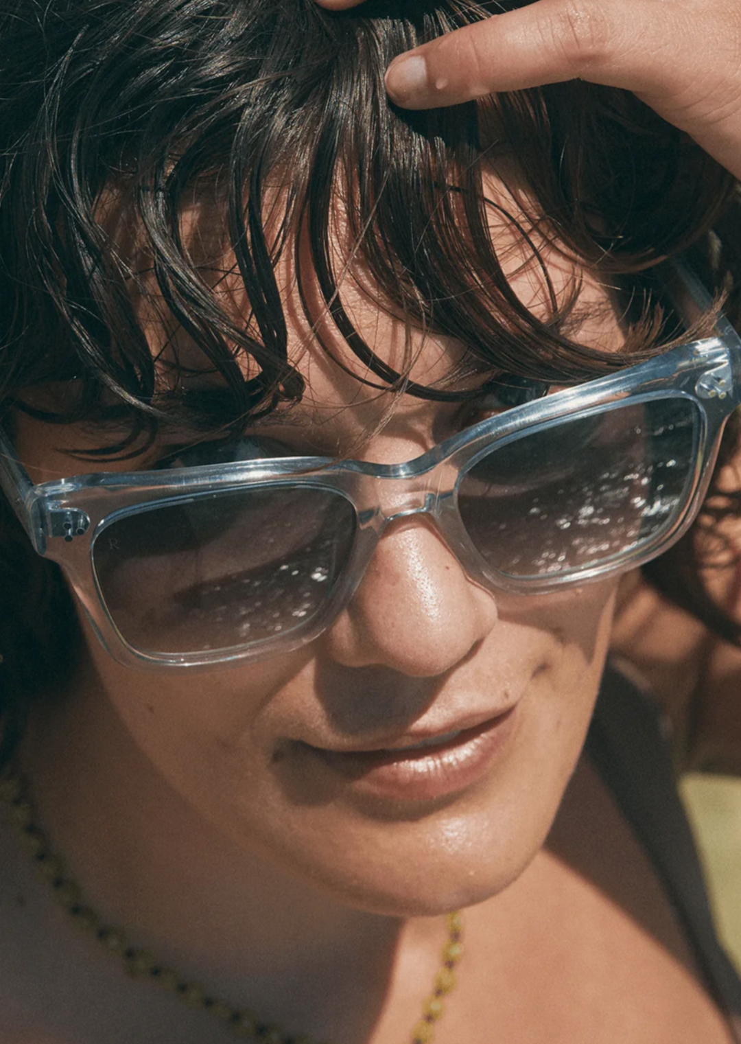 Breya Sunglasses - Swim / Smoke Gradient