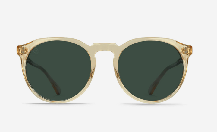 Remmy Sunglasses - Champagne Crystal / Green