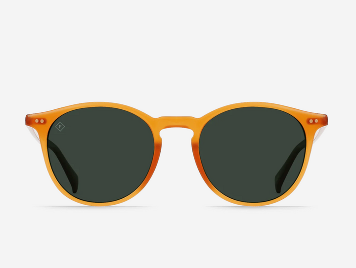 Basq Sunglasses - Honey / Green