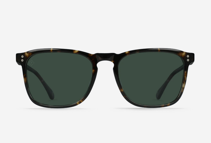 Wiley Sunglasses - Brindle Tortoise / Green