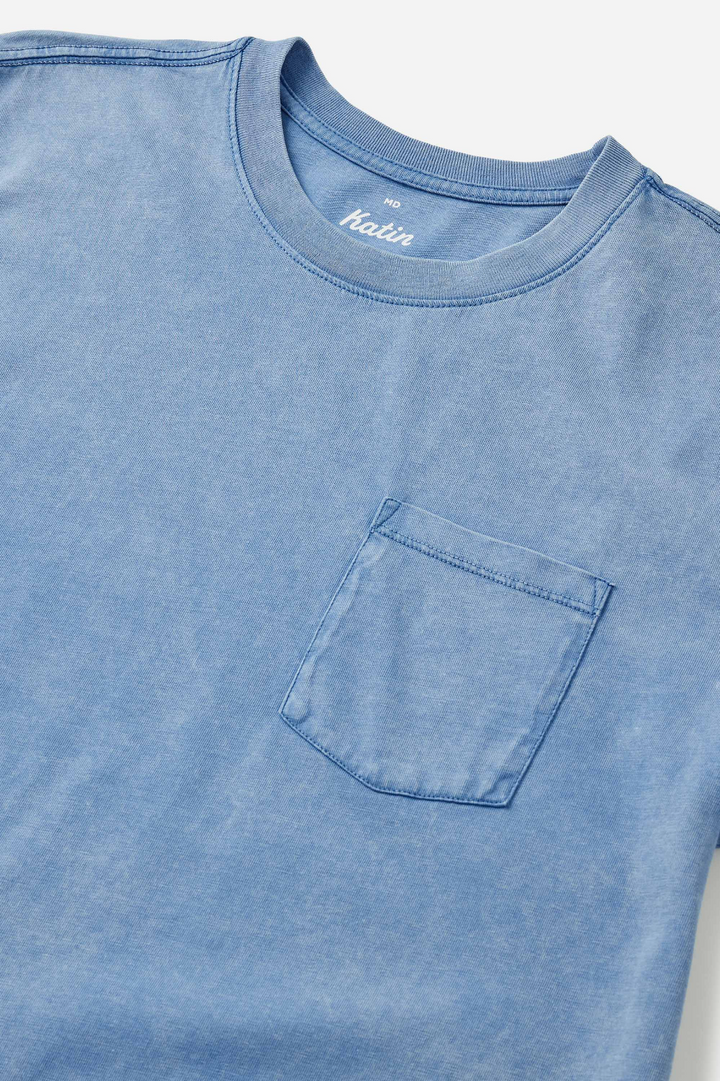 Base Tee - Blue Wash