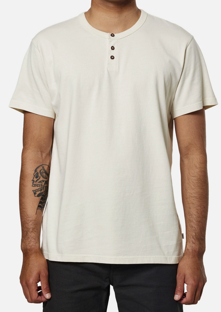 Mesa Henley - Vintage White