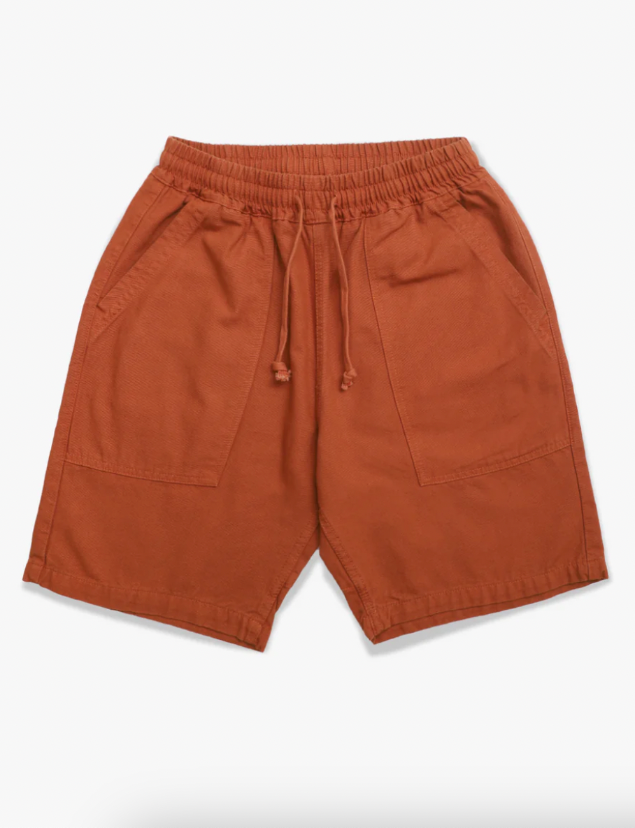 Canvas Chef Shorts - Terracotta