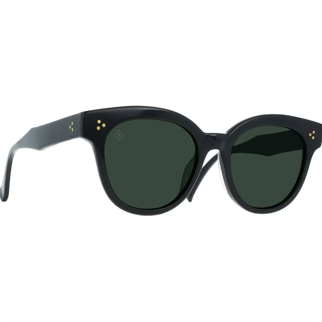 Nikol Sunglasses - Black / Green