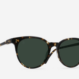Norie Sunglasses - Tortoise / Green