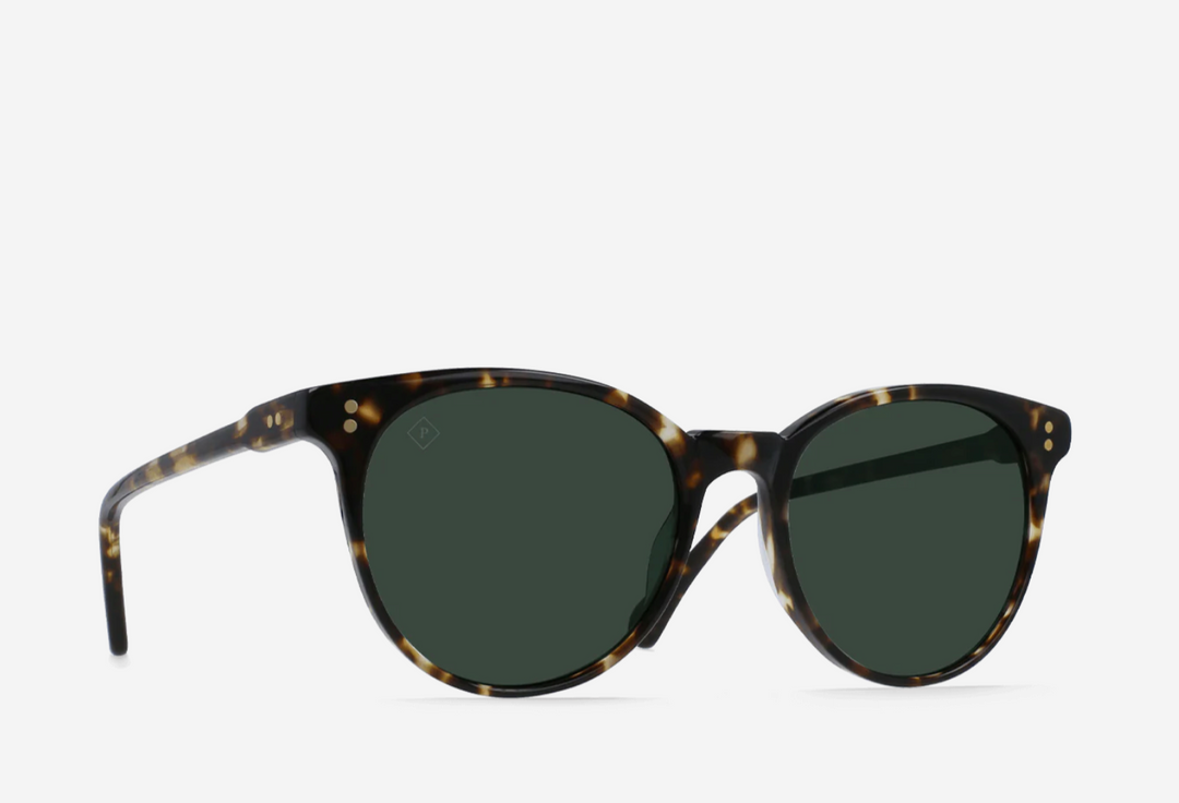 Norie Sunglasses - Tortoise / Green