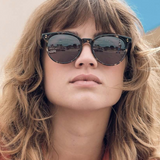 Norie Sunglasses - Tortoise / Green