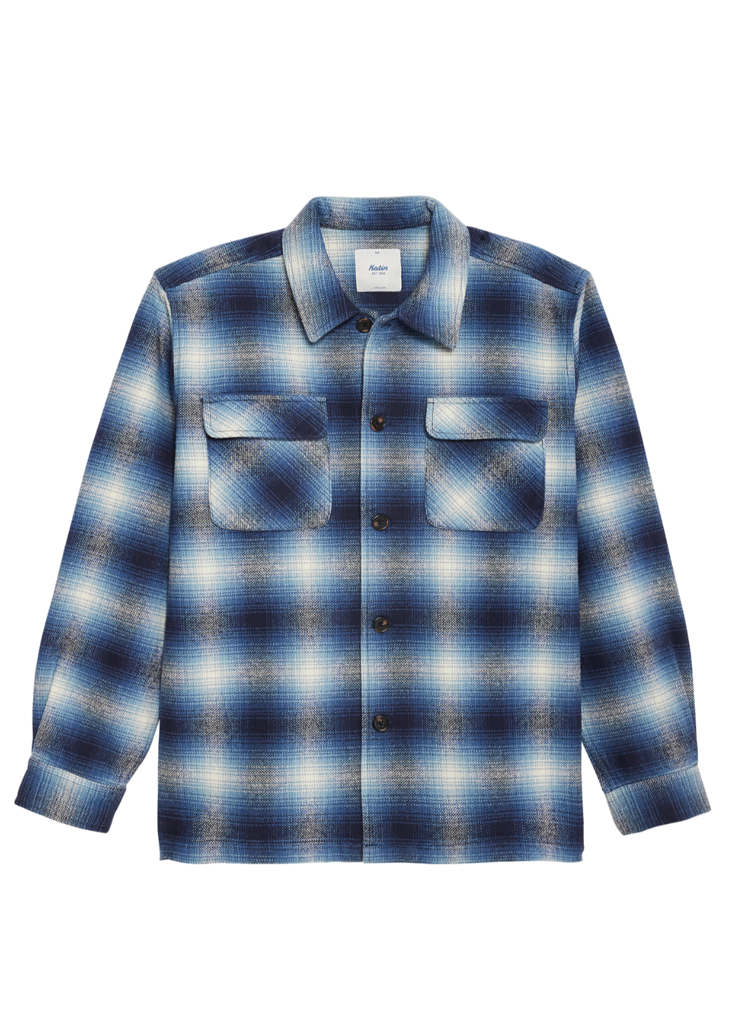 Shiloh Flannel - Polar Navy