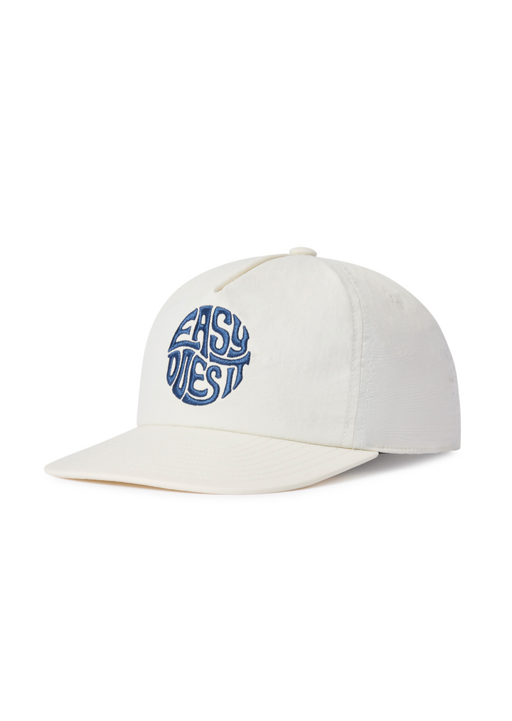 Easy Emblem Hat - Vintage White