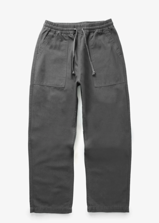 Classic Canvas Chef Pant - Grey