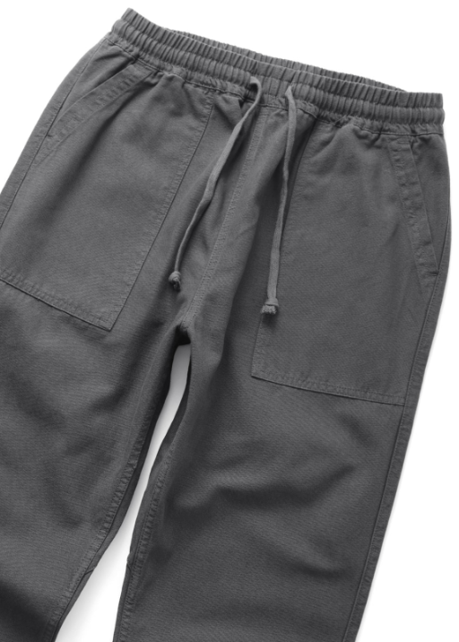 Classic Canvas Chef Pant - Grey