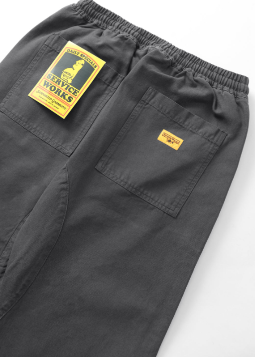 Classic Canvas Chef Pant - Grey