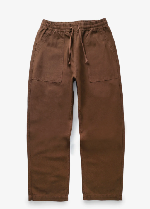 Classic Canvas Chef Pant - Brown