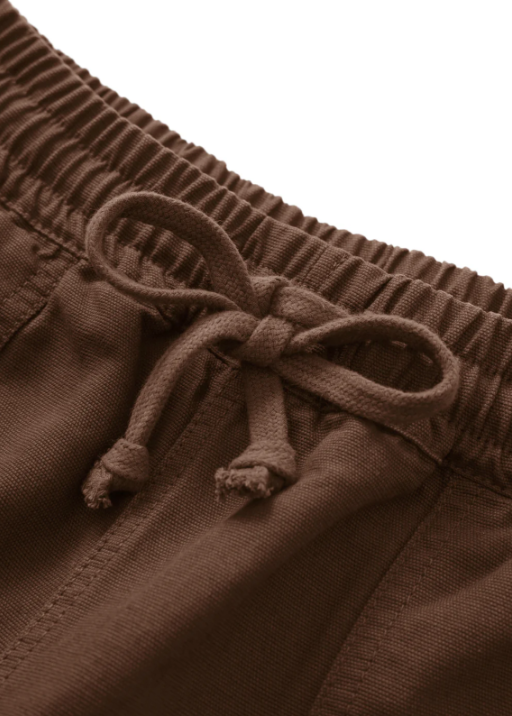 Classic Canvas Chef Pant - Brown