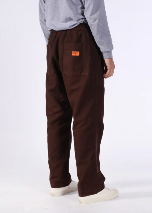 Classic Canvas Chef Pant - Brown