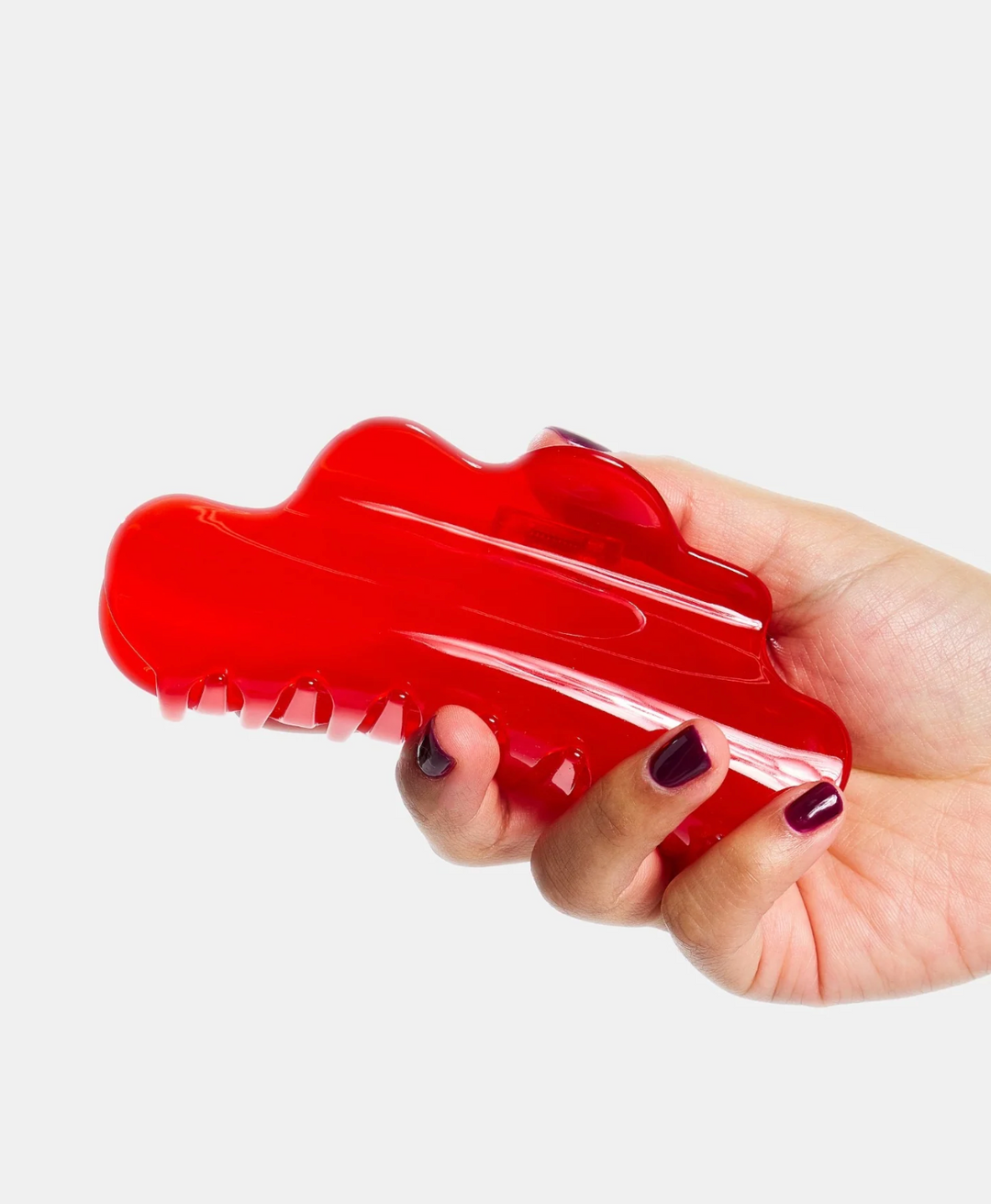 Nimbus Claw Clip - Candy Red