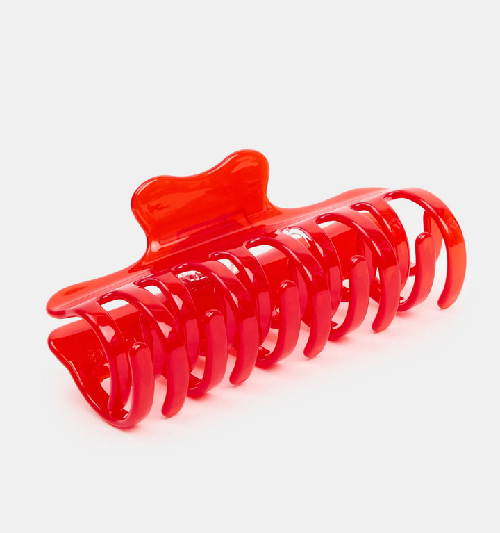 Jojo Claw Clip Large - Candy Red