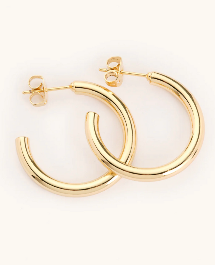 Tessa Tube Hoops - Gold