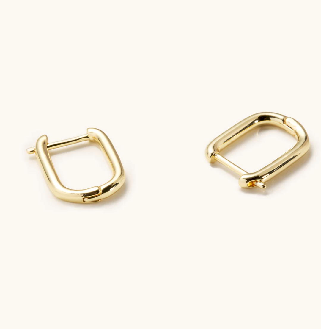 Cara Hoop Earrings - Gold