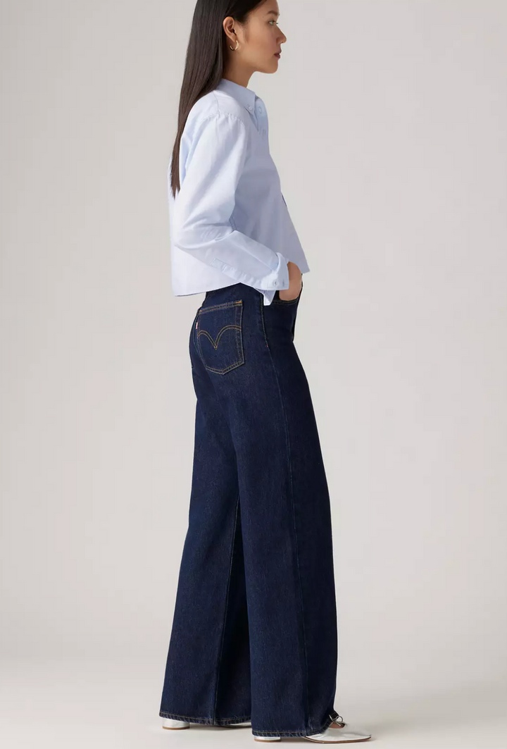 Ribcage Wide Leg Jeans - Shaded View