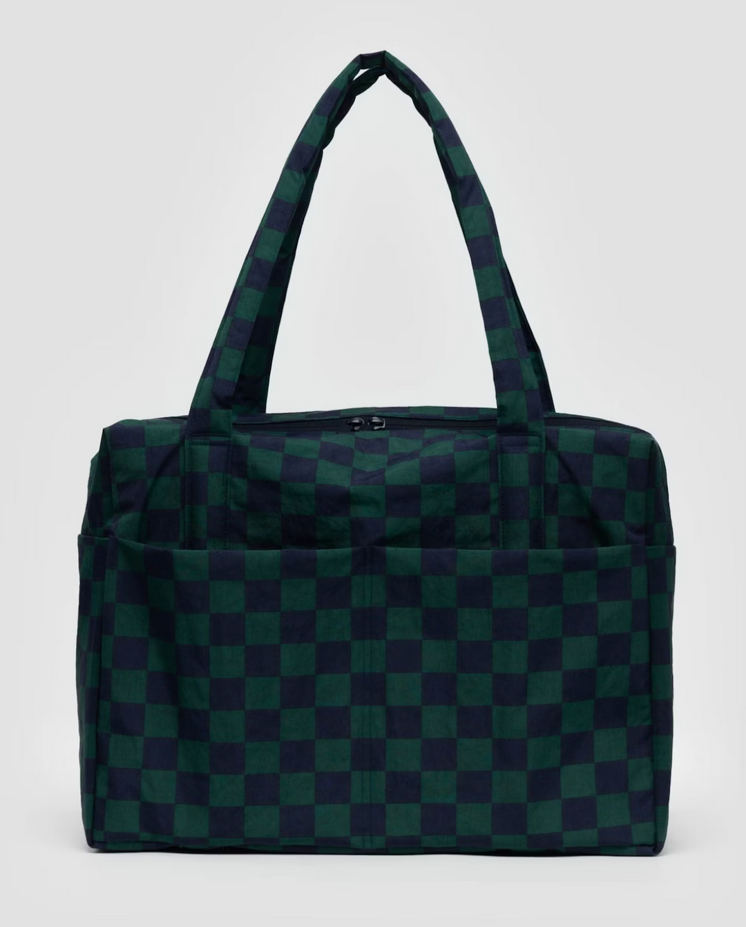 Cloud Carry On - Navy + Green Check