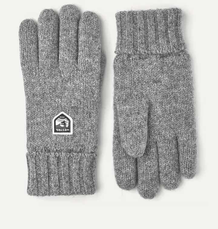 Basic Wool Gloves - Grey