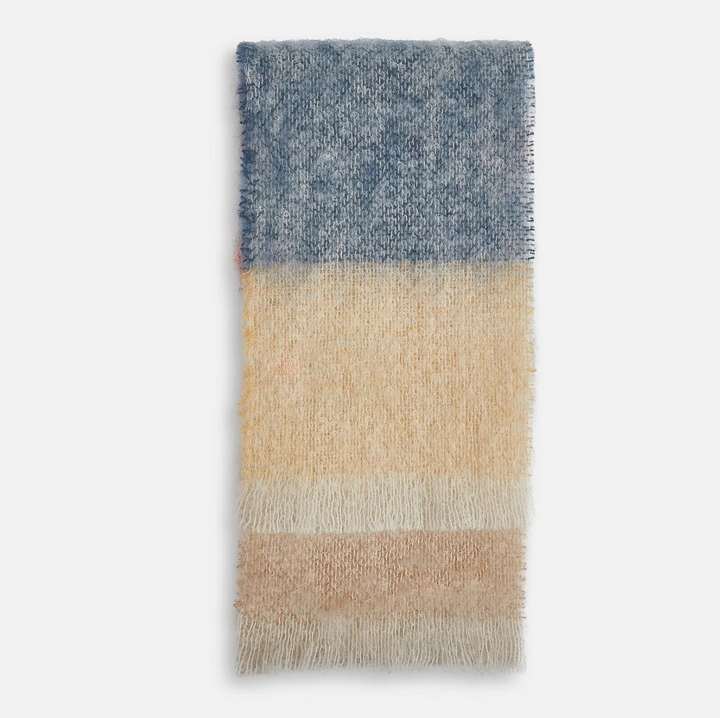 Silare Mohair Scarf - Slate